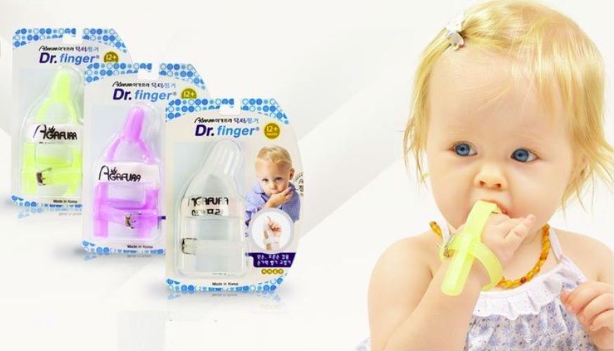 Dr.Thumb Stop Thumb Finger Sucking Protect Guard Safety Large 3-7 Years_NK 